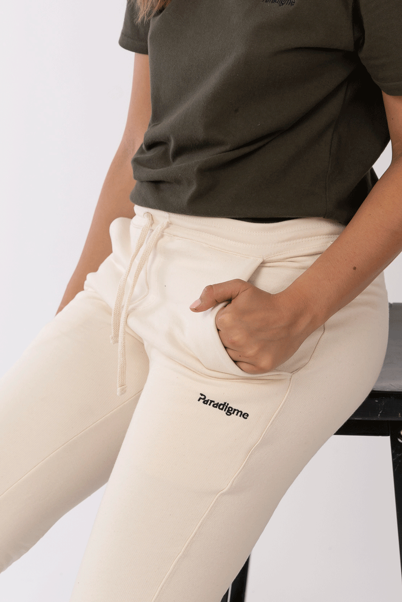Pantalon Creme