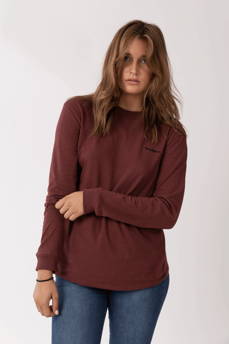 t shirt manche longue femme