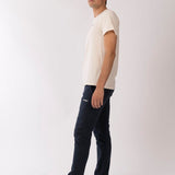 pantalon bleu homme