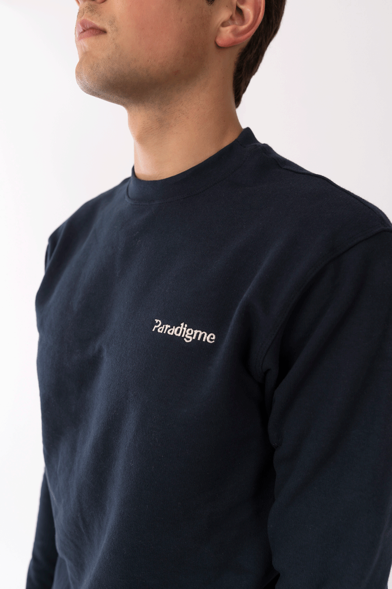 Crewneck Bleu Saphir Paradigme