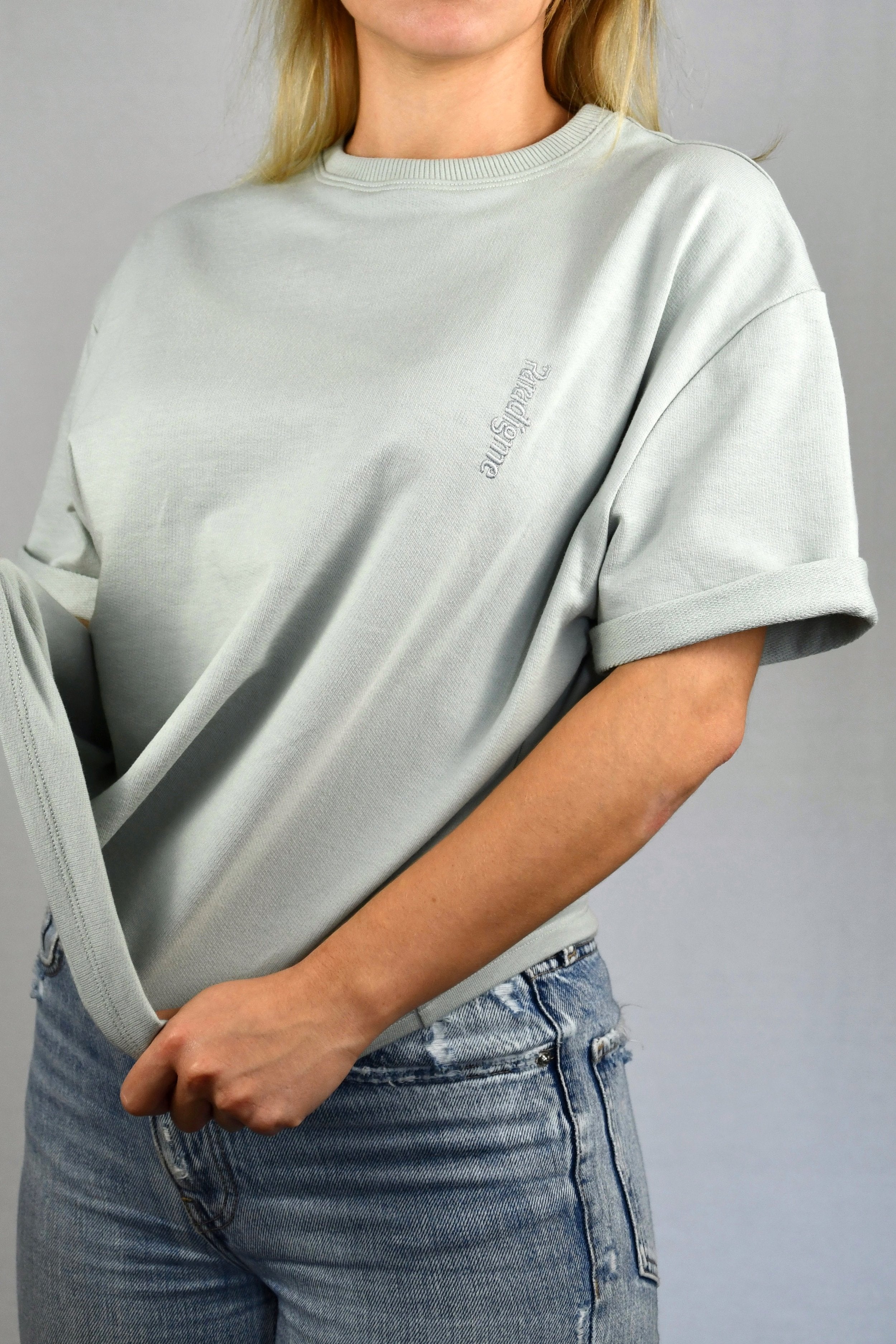 T Shirt Gris Femme