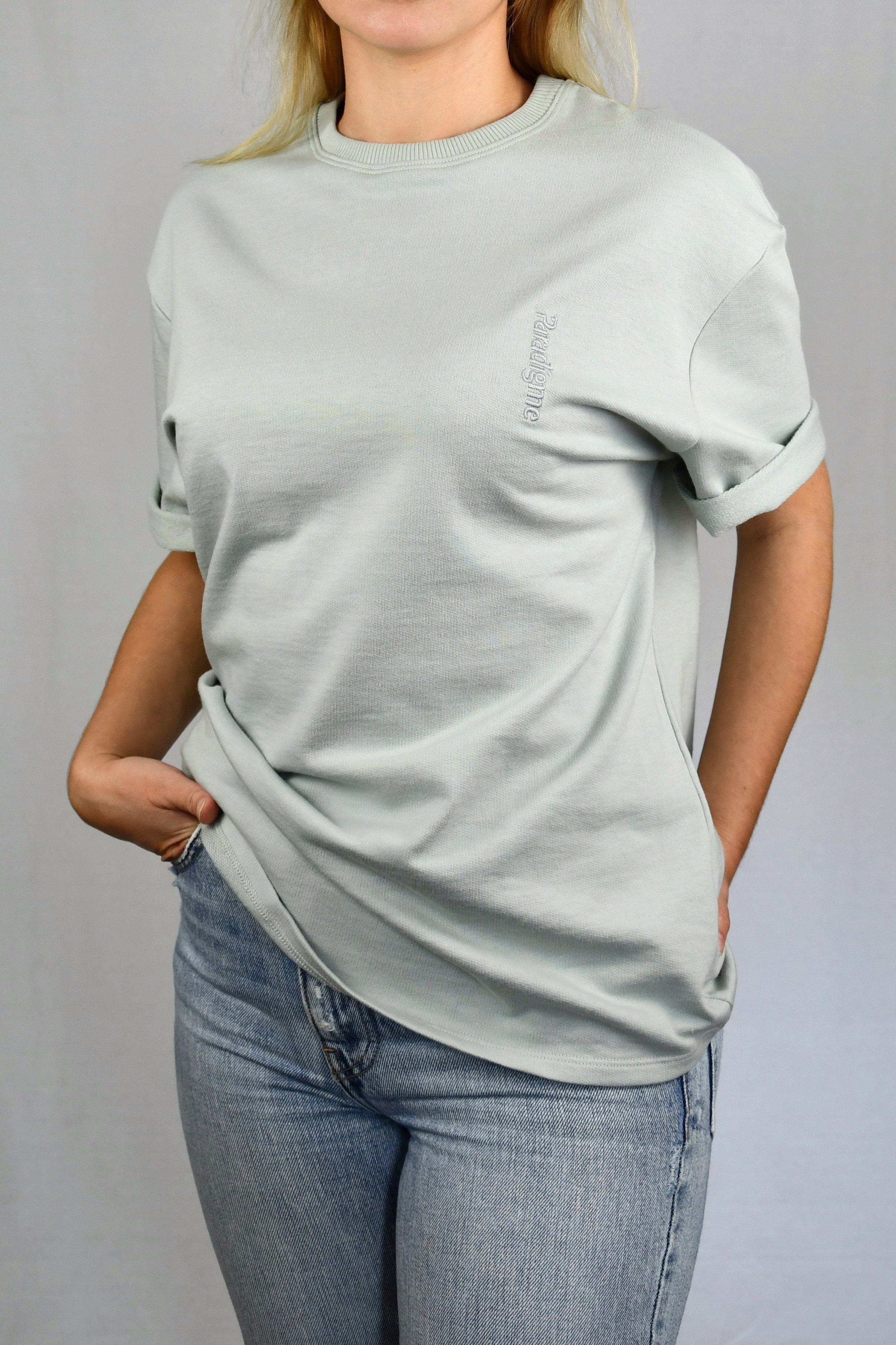 T Shirt Gris Femme
