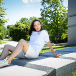 t shirt blanc femme