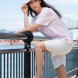 T Shirt Lilas Femme