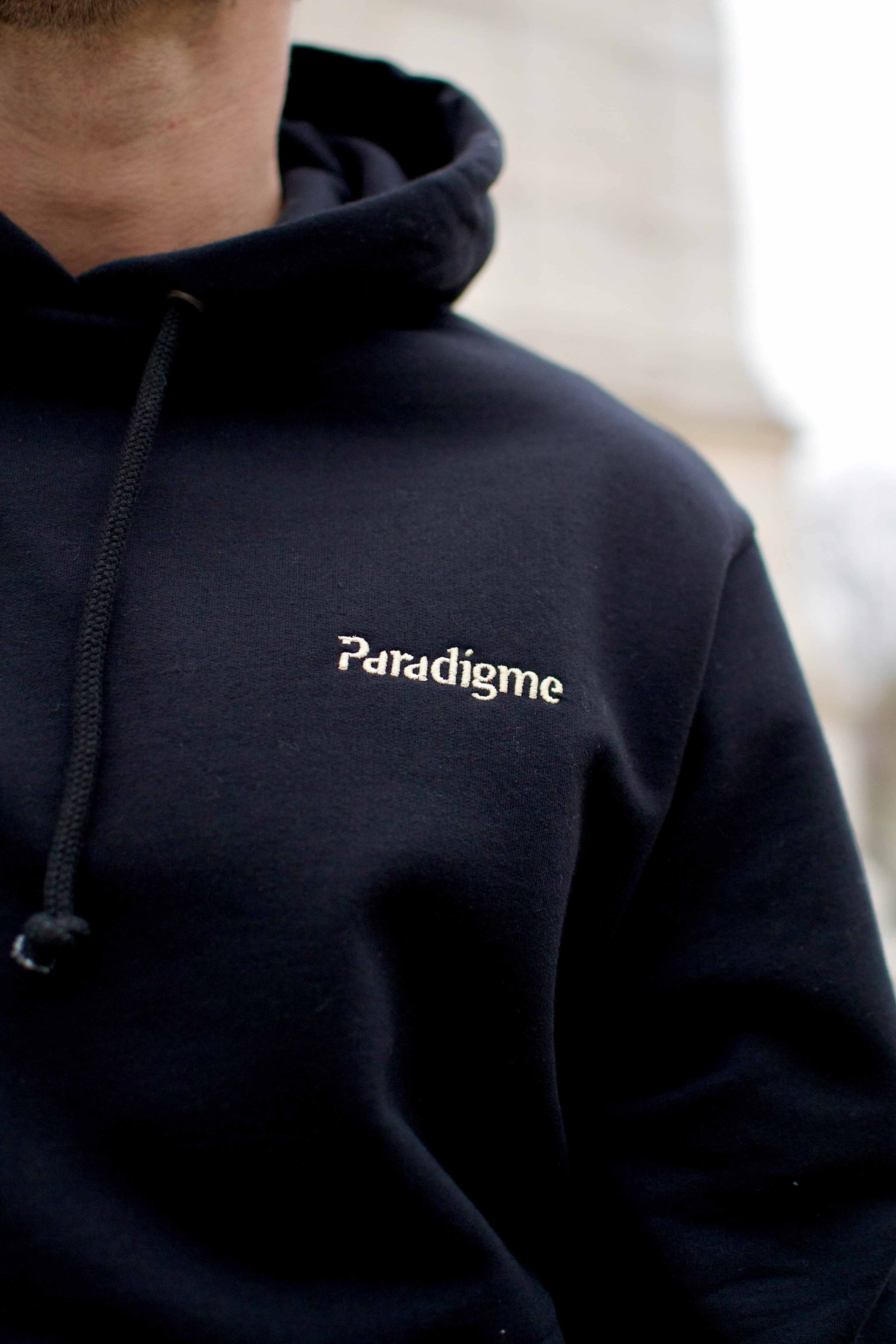 Hoodie Noir | Hoodie Noir Homme - Paradigme