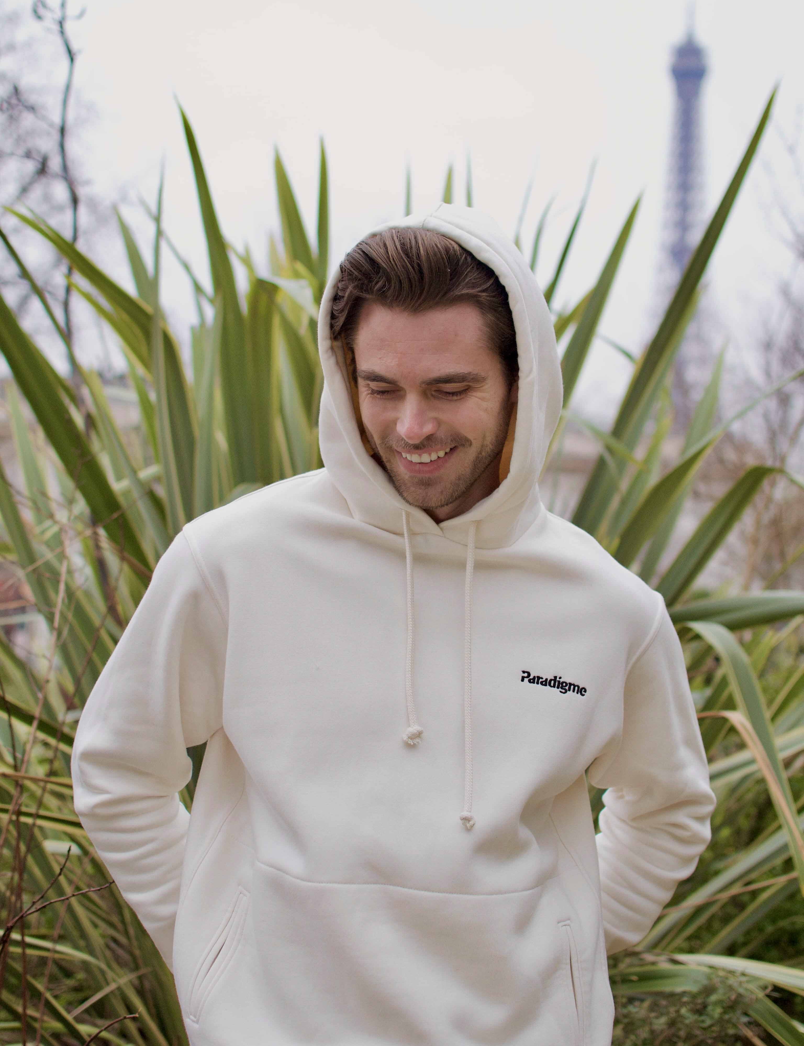 Hoodies Creme | Hoodie Creme Homme - Paradigme