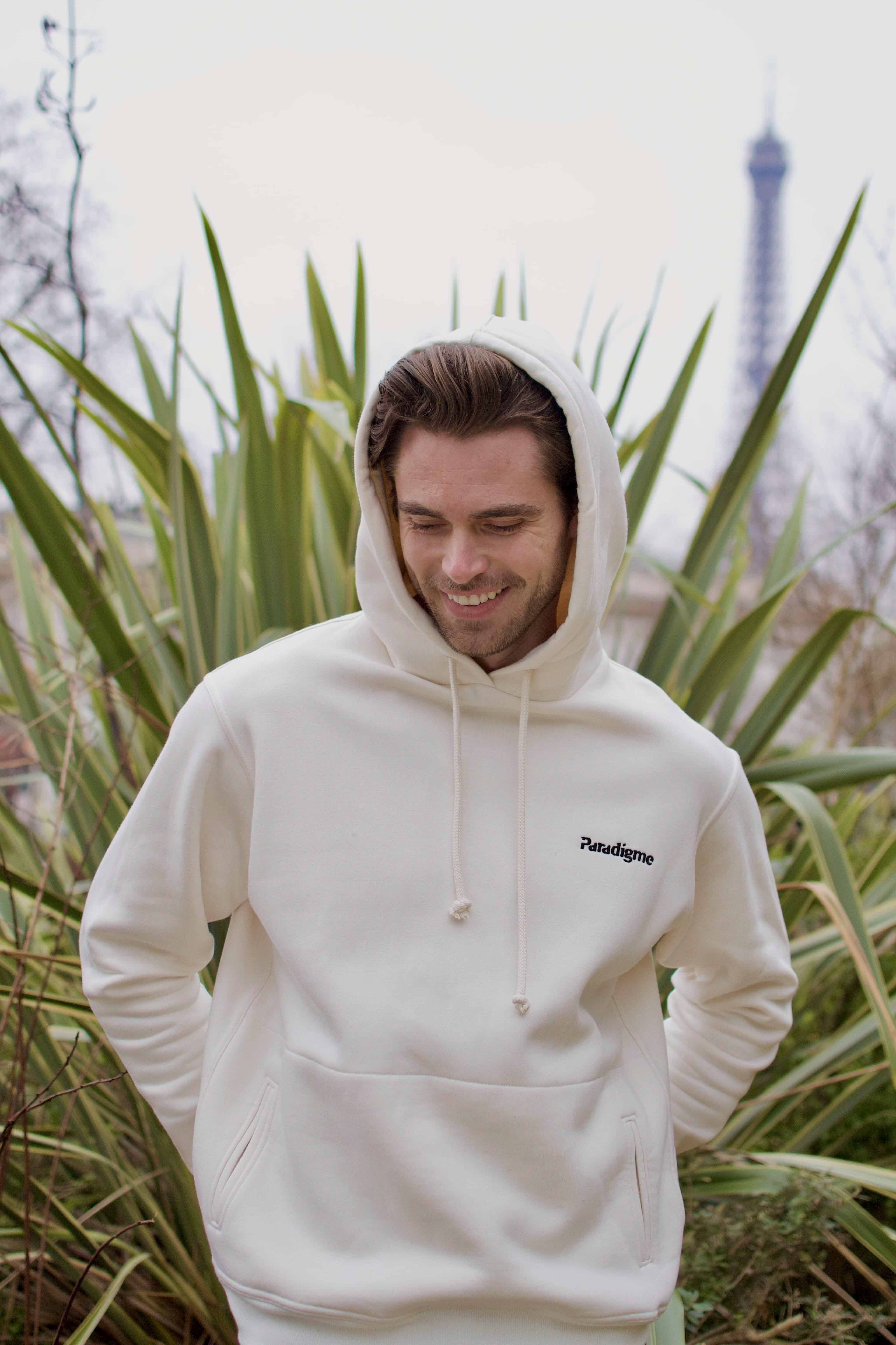 Hoodies Creme | Hoodie Creme Homme - Paradigme