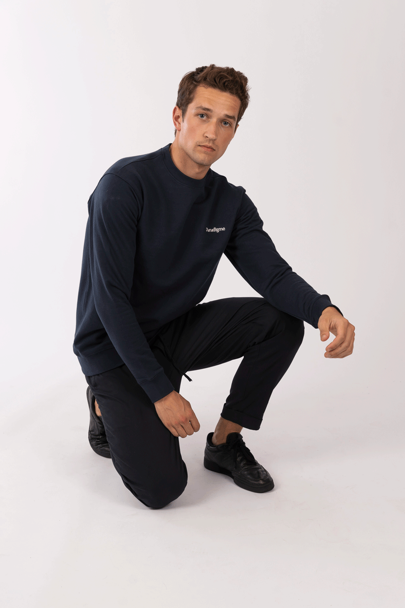 Crewneck Bleu Saphir Paradigme