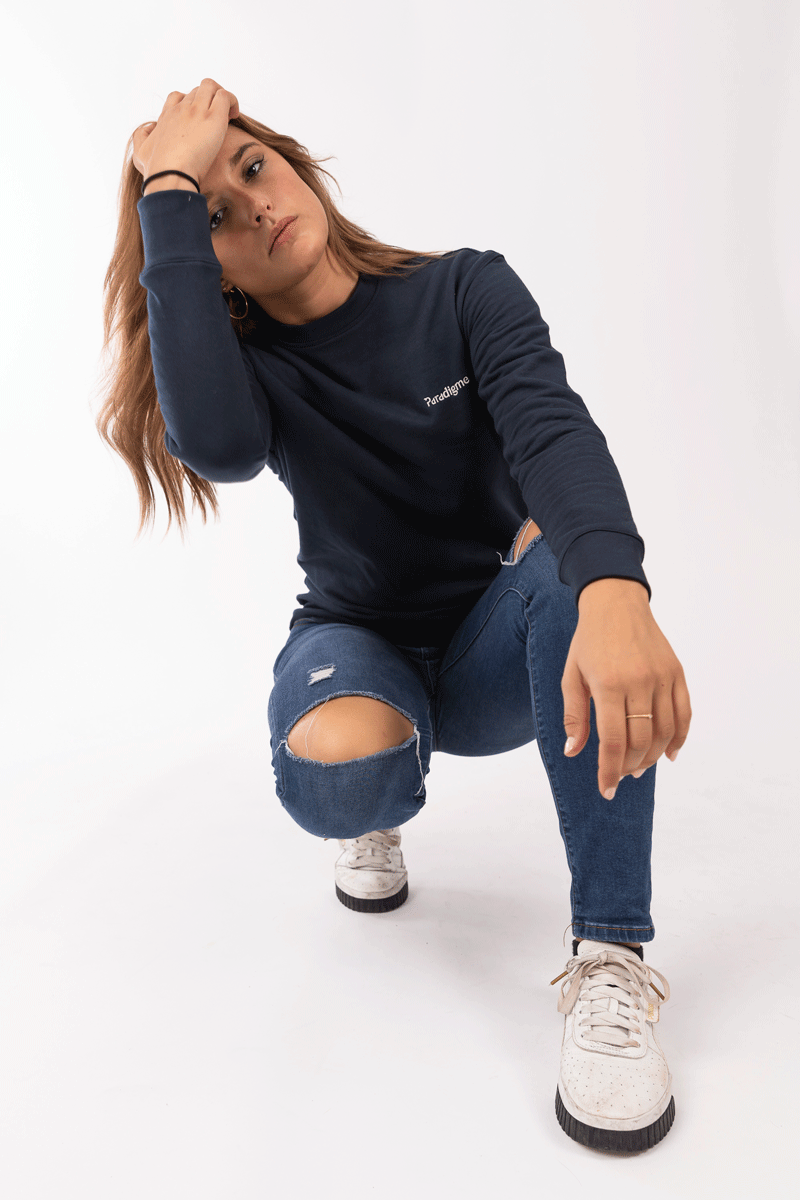 Crewneck Bleu Saphir Paradigme