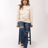 pull col rond femme