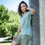 T-shirt Menthe Givrée