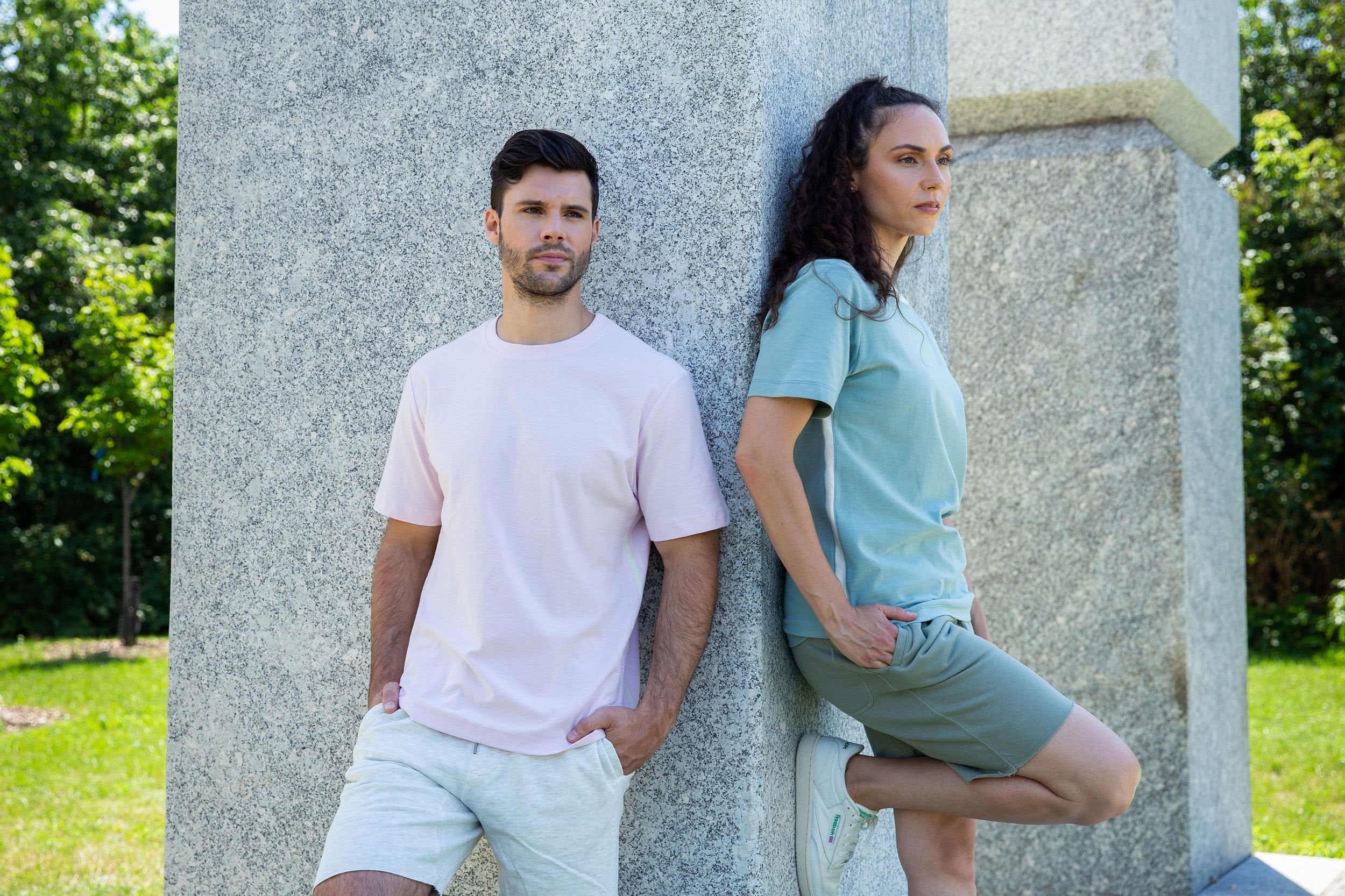 T-shirt Menthe Givrée