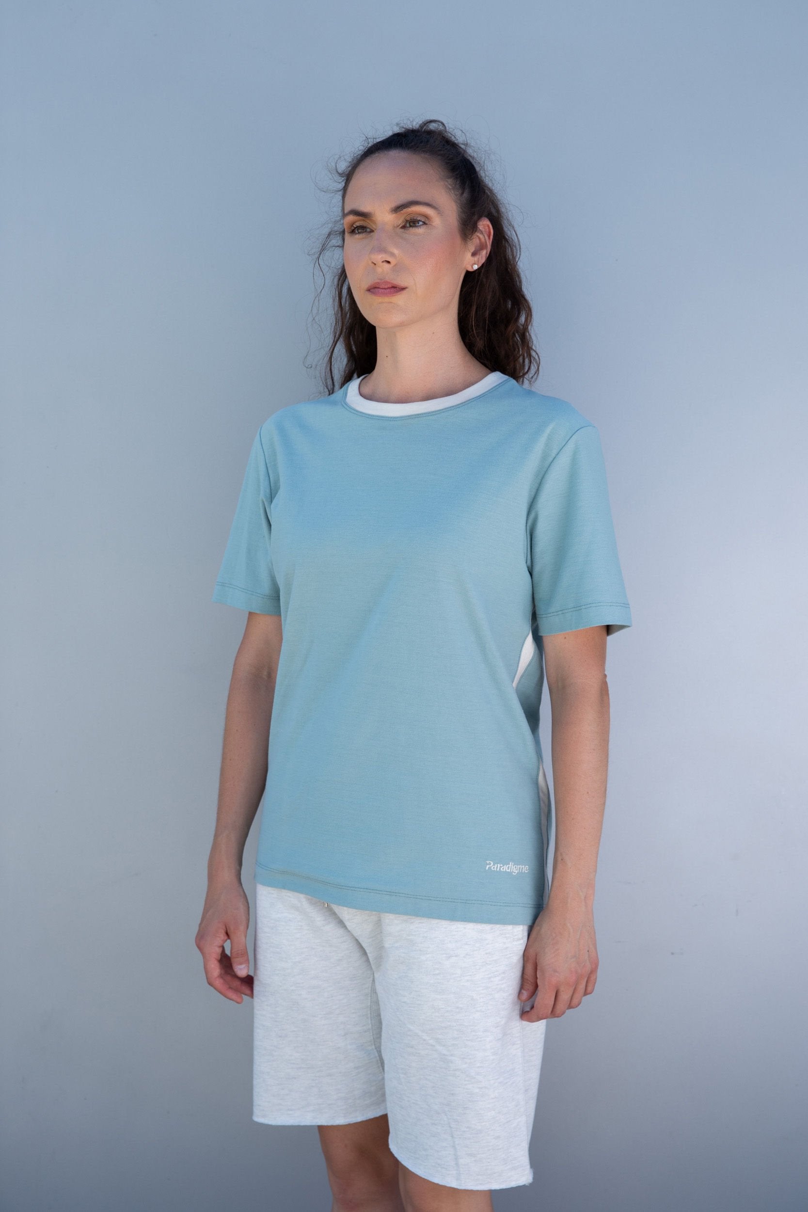 T-shirt Menthe Givrée