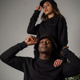 Black Sweatshirt | Crewneck Black - Paradigme