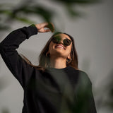 Black Sweatshirt | Crewneck Black - Paradigme