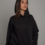 black hoodie